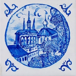 Екатерина Абрамова | Изразцы «Тихвинские мотивы»