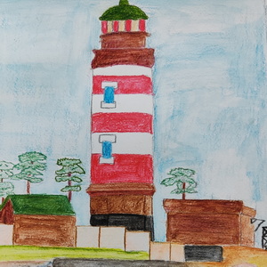 Мария Шаповалова | Маяк на берегу залива
