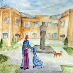 Кира Зайцева | Старый Горисполком в г. Тосно