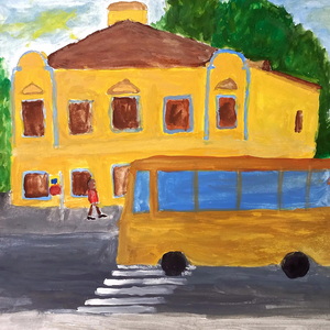 Кирилл Шпак | Перед музеем в Тосно