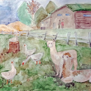 Эмилия Тищенко | На ферме в Усадьбе Марьино