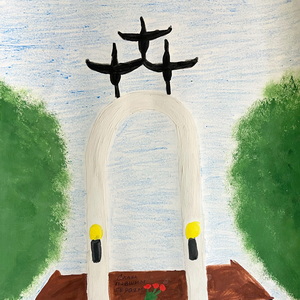 Виктория Антропова | Памятник «Журавли»