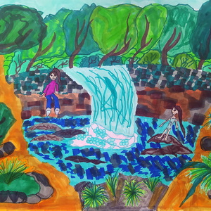 Ксения Лебедева | Саблинский водопад