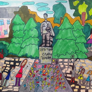 Елизавета Мизинина | Памятник воину освободителю