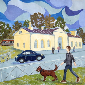 Анастасия  Чухнова | Железнодорожный вокзал г.Сланцы