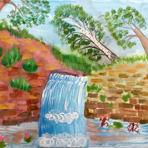 Вероника Кейнянен | Саблинский водопад. Не исчезай