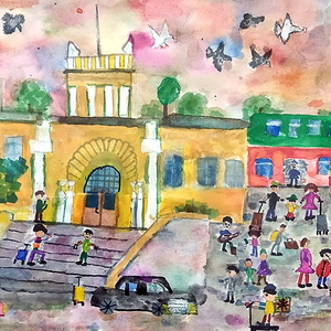 Всеволод Лялин | Лужский вокзал