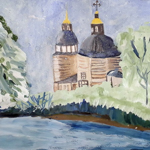 Софья Королёва | Храм Воскресения Христова в деревне Курпово