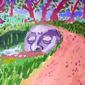 Ксения Каптур | Каменная голова в парке «Сергиевка»