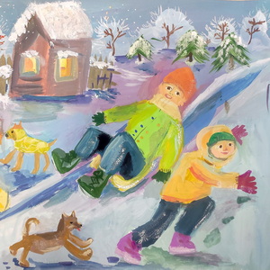 Мария Прач | В Синявино зимой