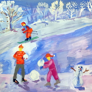 Гордей Прач | Лыжная трасса в Марьино