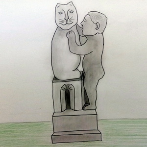 Наталья Щедрина  | Мальчик с кошкой