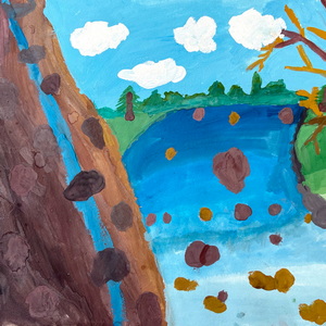 Анастасия Викторова | Водопад реки Рагуши