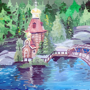 Елизавета Удовичиченко  | Церковь Андрея Первозванного на Вуоксе 