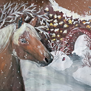 Оля  Ронжина | Заброшенная конюшня 