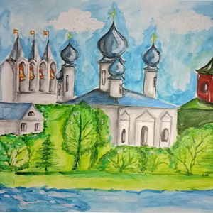 Александра Крупышева | Любимый пейзаж родного края