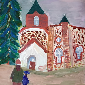 Ульяна Колосова | Лютеранская кирха в Губаницах