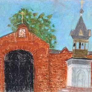 Ольга Никкинен | Ворота монастыря в д.Курковицы