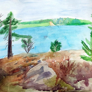 Полина Черникова | Скала любви в Светогорске