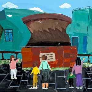 Дарья Гусева | Памятник в честь строителей ГЭС