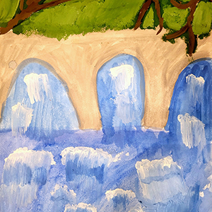 Анна Петрова | Древний мост на реке Ярынья