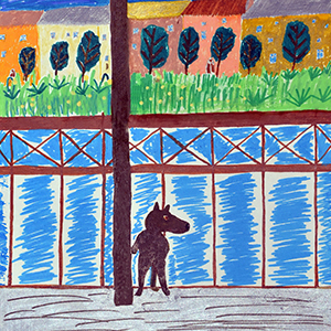 Александра Лебедева | Вологда. Памятник первому городскому фонарю