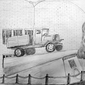 Яна Хлынова | Памятник Воинам-автомобилистам в Боровичах