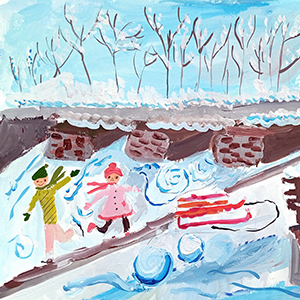 Настя Остапенко | Шлюзы в Шлиссельбурге