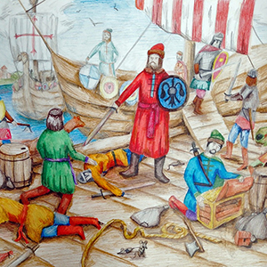 Егор Кушнарёв | "Новгородские пираты"