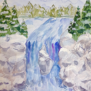 Василиса Сорокина | Водопад Кивач