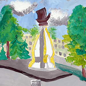 Тимофей Барковский | Памятный знак - обелиск в честь 800-летия Великих Лук