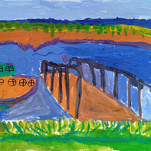 Алиса  Семёнова | Переправа через Новоладожский канал