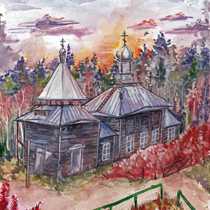 Анна Ощепкова | Церковь Фомы Апостола в Красном Бору