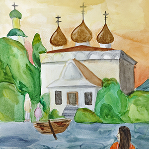 Полина  Чегесова  | Церковь Иоанна Златоуста, пикник