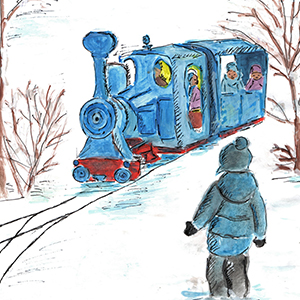 Ксения Пагиева | Узкоколейная железная дорога Павла Чилина, Тосненский район