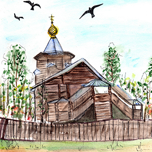 Олеся Сазанова | Церковь иконы Божией Матери Скоропослушницы в Заборье, Волосовский район