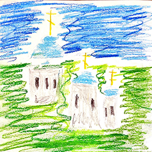 Алиса Комолова | Монастырь Коневец, остров, Приозерский район