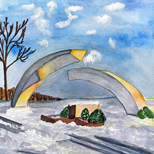 Владислава Степанова | Всеволожский район Мемориальный комплекс Разорванное кольцо блокады Ленинграда