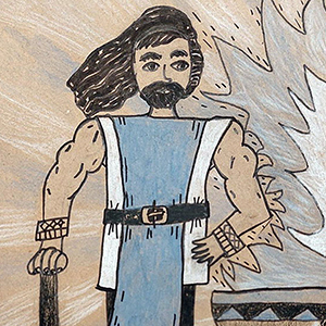 Ермаков Андрей 09.03.2014 | Ильмаринен в кузнеце