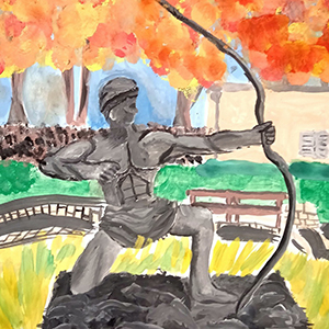 Виктория Шабунова | Лука Стрекач - Лучник в Великих Луках