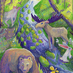 Анна Мулькова | Кипуны. Вепский лес. Мир сказок и чудес!