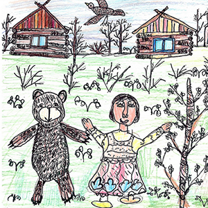 Кристина  Лебедева | Медведь - защитник нашей земли русской.