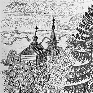 Лиза Закаулова | На Кижском погосте