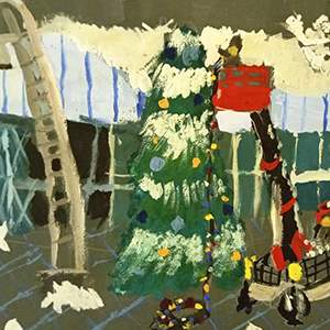 Георгий Васильев | Елка у Ледового дворца