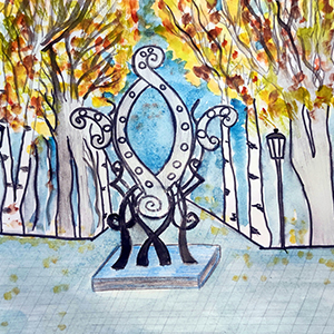 Хлыстова  Ксения | Памятник букве О