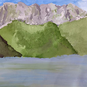 Екатерина  Чеботарёва  | Озеро Рица