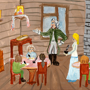 Варвара Карпова | Как А.В. Суворов детей обучал