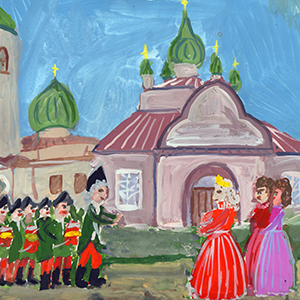 Валерия  Максимова | Как А.В. Суворов с барабанщиками Екатерину II встречал