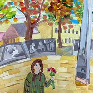 Анна Мельникова | Стела "Город трудовой доблести"