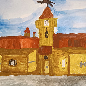 Даниил Михайлов | Пожарная каланча и кот Василий